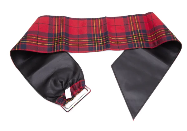 COMME des GARCONS Checker Wide Belt  K-162861_006