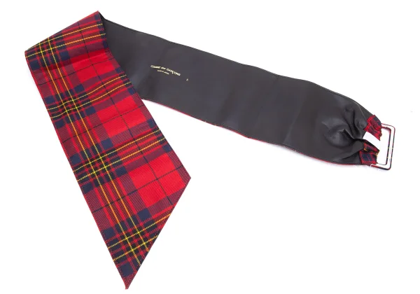 COMME des GARCONS Checker Wide Belt  K-162861_007