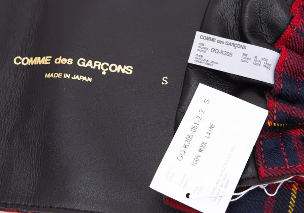 COMME des GARCONS Checker Wide Belt  K-162861_008