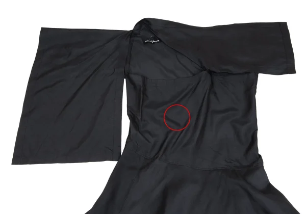 tricot COMME des GARCONS Silk Drape Neck Dress K-162862_004