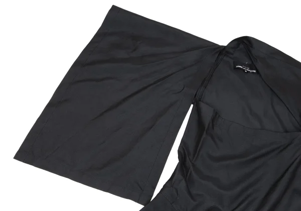tricot COMME des GARCONS Silk Drape Neck Dress K-162862_007
