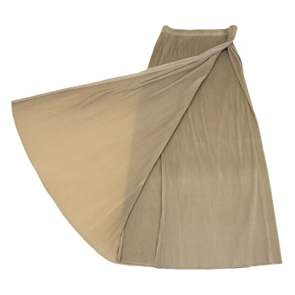 ISSEY MIYAKE Pleated Wrap Skirt K-162864_007