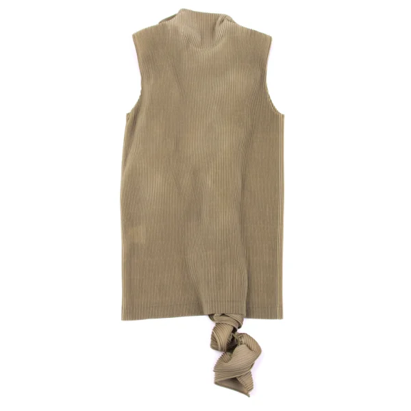 ISSEY MIYAKE Curl Ribbon Design Sleeveless Shirt & Skirt K-162865_008