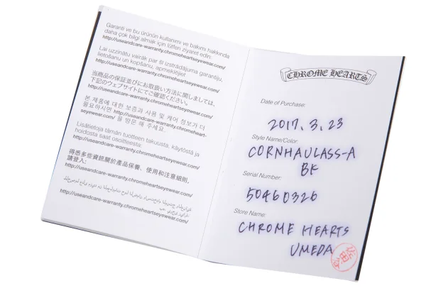 CHROME HEARTS CORNHAULASS-A Non-prescription Glasses K-162866_014