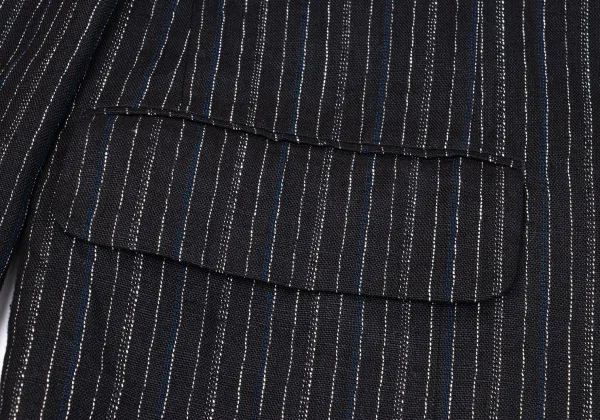 COMME des GARCONS HOMME Linen Pin Stripe Jacket K-162872_010