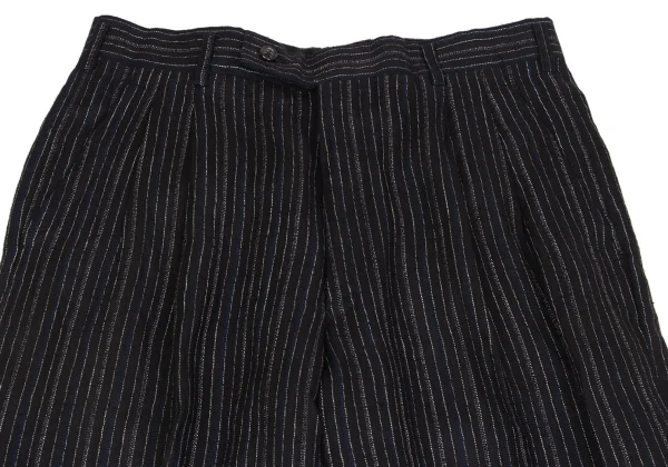 COMME des GARCONS HOMME Linen Pin Stripe Pants K-162873_002