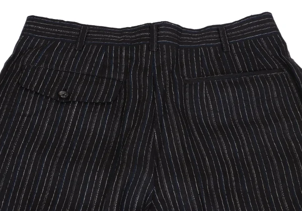 COMME des GARCONS HOMME Linen Pin Stripe Pants K-162873_010
