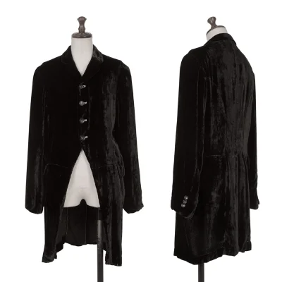 COMME des GARCONS Dyed Velour Long Jacket