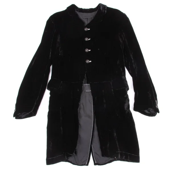 COMME des GARCONS Dyed Velour Long Jacket K-162876_002