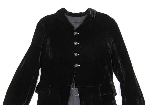 COMME des GARCONS Dyed Velour Long Jacket K-162876_003