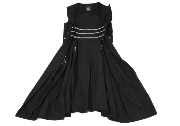 LIMI feu Chain Design Long Vest K-162878_011