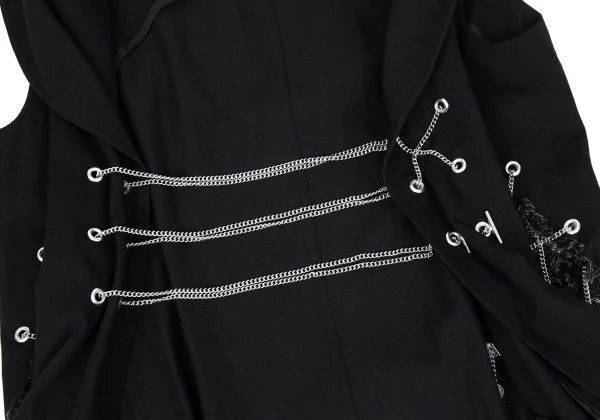 LIMI feu Chain Design Long Vest K-162878_012