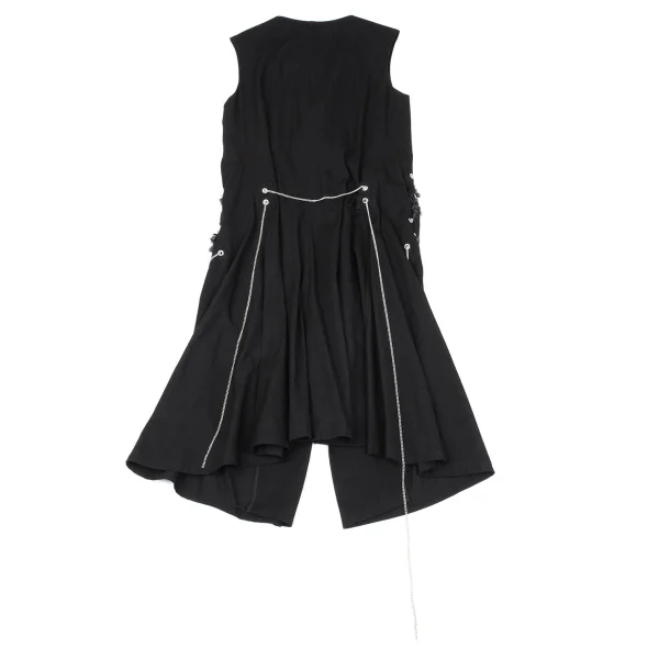 LIMI feu Chain Design Long Vest K-162878_013