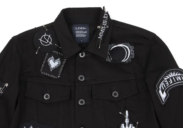 LIMI feu Patch Design Short Track Jacket K-162879_003