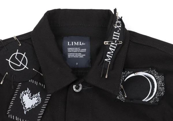 LIMI feu Patch Design Short Track Jacket K-162879_004