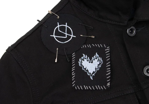 LIMI feu Patch Design Short Track Jacket K-162879_007
