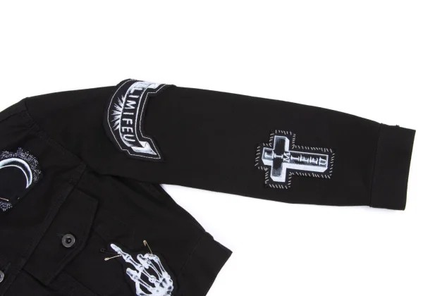 LIMI feu Patch Design Short Track Jacket K-162879_009