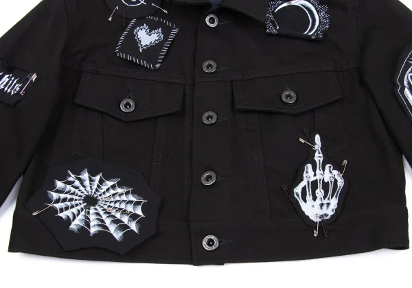 LIMI feu Patch Design Short Track Jacket K-162879_012