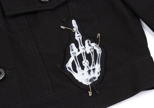 LIMI feu Patch Design Short Track Jacket K-162879_013