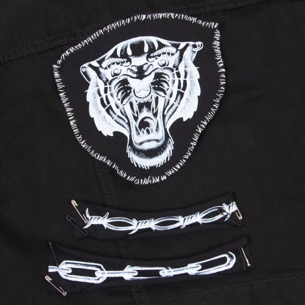 LIMI feu Patch Design Short Track Jacket K-162879_017