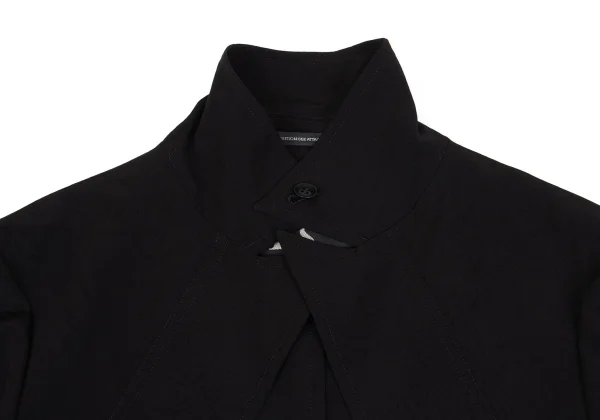Y's Crape De Chine Cutaway Long Jacket K-162880_006