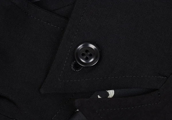 Y's Crape De Chine Cutaway Long Jacket K-162880_007