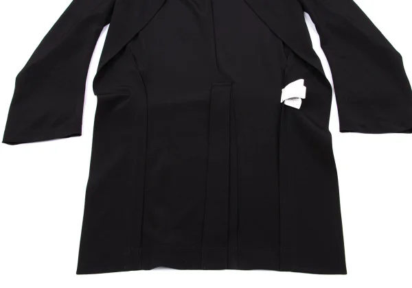 Y's Crape De Chine Cutaway Long Jacket K-162880_010