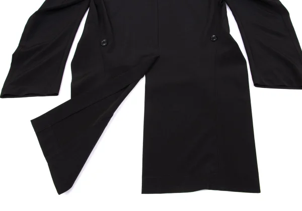 Y's Crape De Chine Cutaway Long Jacket K-162880_015