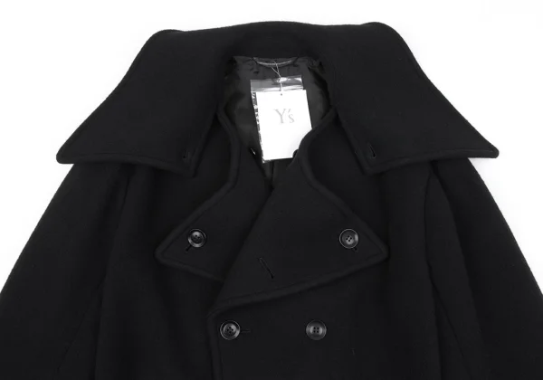 Y's Wool Mossa Pea Coat K-162881_005