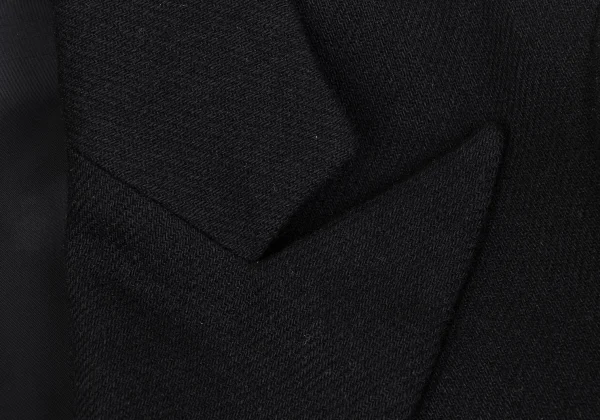 Yohji Yamamoto FEMME Alpaca Blended Back Pleats Jacket K-162882_005