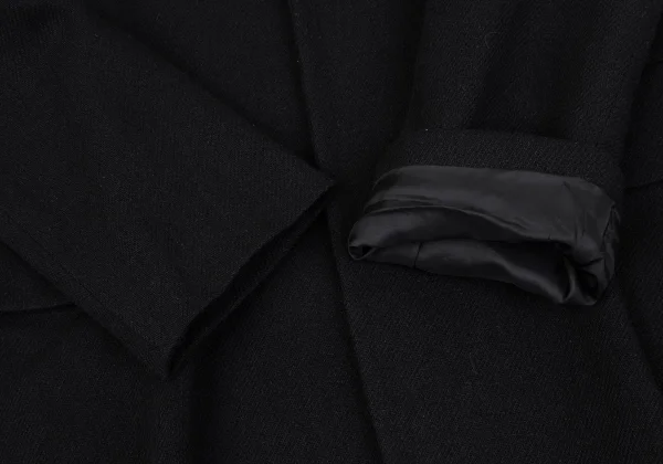 Yohji Yamamoto FEMME Alpaca Blended Back Pleats Jacket K-162882_009
