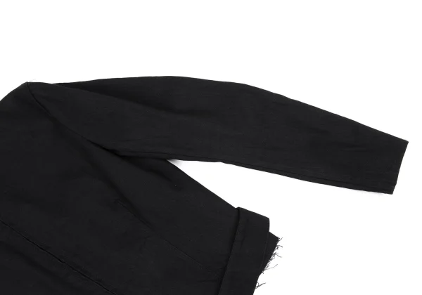 Yohji Yamamoto FEMME Hem Cutting Denim Blouson K-162884_006