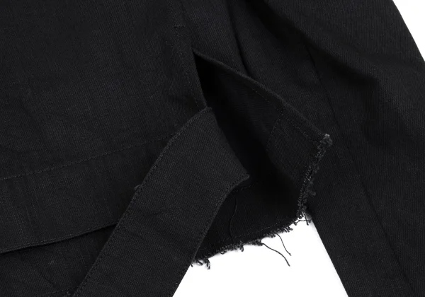 Yohji Yamamoto FEMME Hem Cutting Denim Blouson K-162884_016