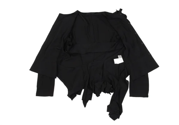Yohji Yamamoto FEMME Rayon Fold Design Jacket K-162885_012