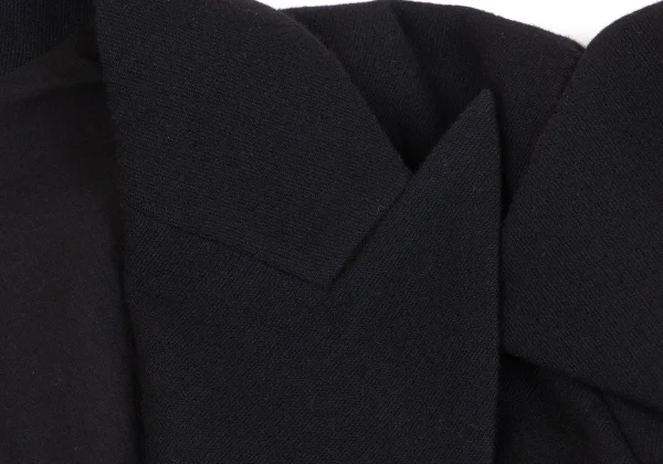 Yohji Yamamoto FEMME Flannel Sleeve Flare Jacket K-162887_005