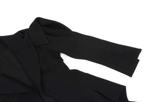 Yohji Yamamoto FEMME Flannel Sleeve Flare Jacket K-162887_006