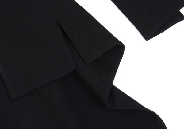 Yohji Yamamoto FEMME Flannel Sleeve Flare Jacket K-162887_010