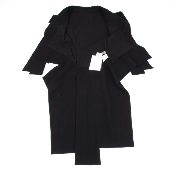 Yohji Yamamoto FEMME Flannel Sleeve Flare Jacket K-162887_011