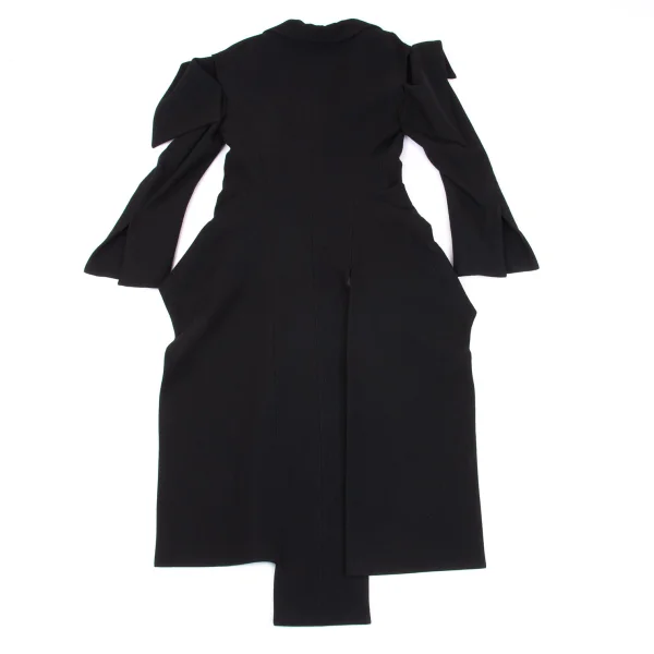 Yohji Yamamoto FEMME Flannel Sleeve Flare Jacket K-162887_012