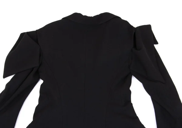Yohji Yamamoto FEMME Flannel Sleeve Flare Jacket K-162887_013