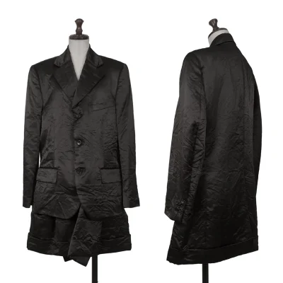 COMME des GARCONS Poly Layered Design Shiny Jacket