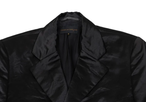 COMME des GARCONS Poly Layered Design Shiny Jacket K-162889_004