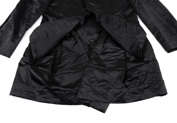 COMME des GARCONS Poly Layered Design Shiny Jacket K-162889_012