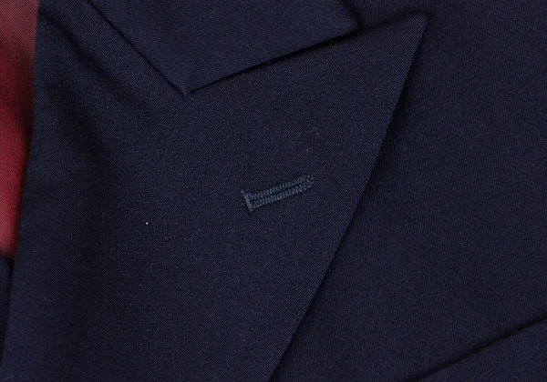 tricot COMME des GARCONS Asymmetrical Cropped Wool Peak Lapel Jacket K-162891_005