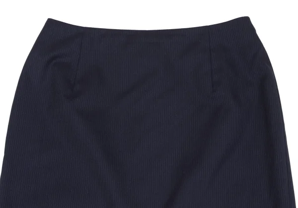 UNITED ARROWS Wool Pinstripe Skirt K-162899_003