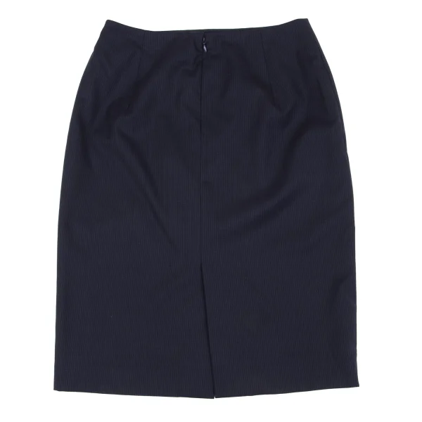 UNITED ARROWS Wool Pinstripe Skirt K-162899_005