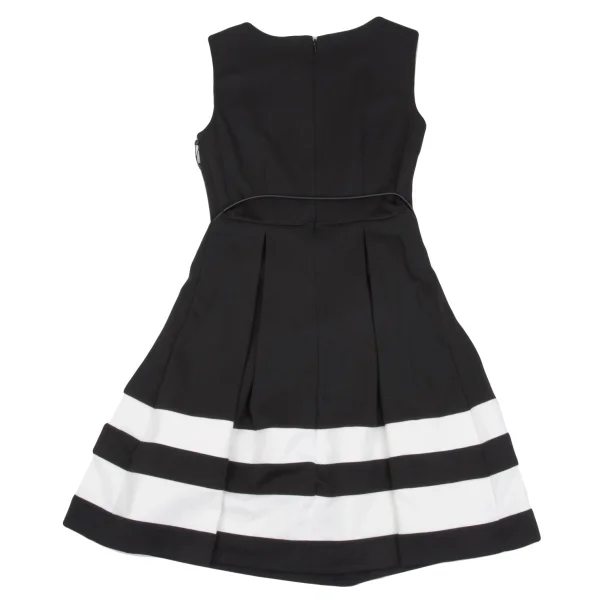 Calvin Klein Hem Striped Belted Sleeveless Dress K-162902_011