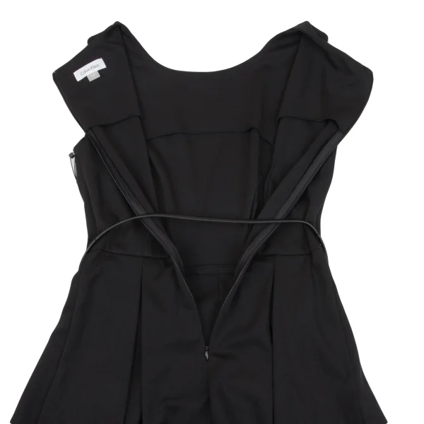 Calvin Klein Hem Striped Belted Sleeveless Dress K-162902_012
