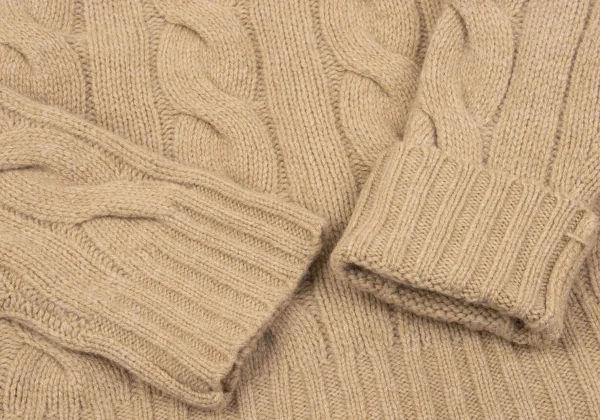 POLO RALPH LAUREN Wool Cashmere Cable Knit Sweater K-162904_006