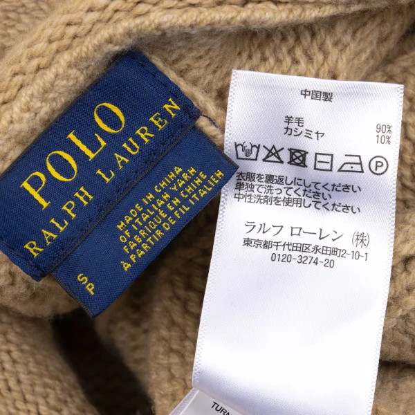 POLO RALPH LAUREN Wool Cashmere Cable Knit Sweater K-162904_011